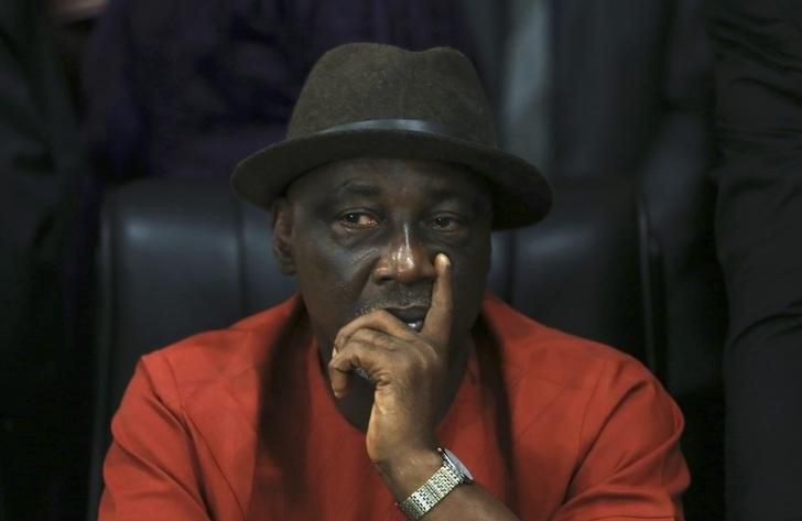 Nigeria's former Minister of Interior Affairs Abba Moro attends a media briefing in Abuja August 14, 2014. REUTERS/Afolabi Sotunde