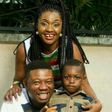 The couple have a three-yr-old son - Kamara Isaac Moses
