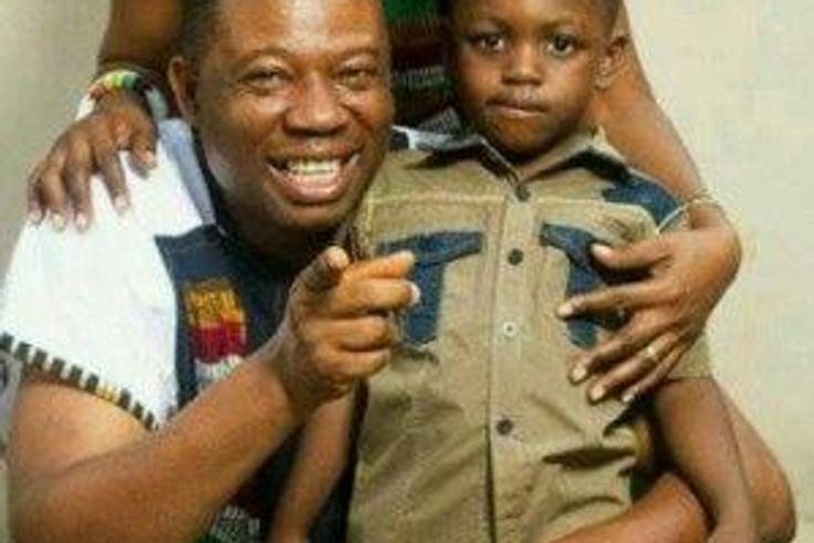 The couple have a three-yr-old son - Kamara Isaac Moses
