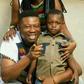 The couple have a three-yr-old son - Kamara Isaac Moses