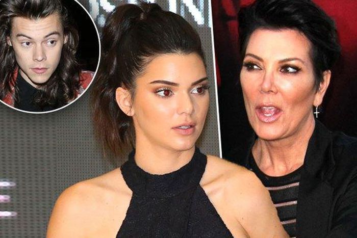 Harry Styles, Kendall and Kris Jenner
