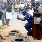 Mad men caught with decomposing human head