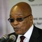 South Africa's President Jacob Zuma speaks during his visit to the Lodewyk P. Spies Old Age Home in Eersterust, Pretoria, December 15, 2015. REUTERS/Siphiwe Sibeko