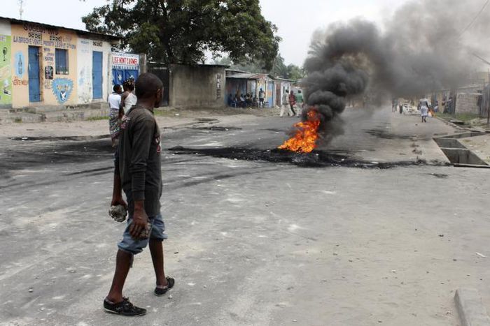 Protesters march in Congo Republic capital for second day