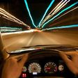 Late night driving