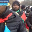 Biafra agitators in Ukraine match to the Nigerian Embassy in the country demanding the release of detained Nnamdi Kanu of Radio Biafra.
