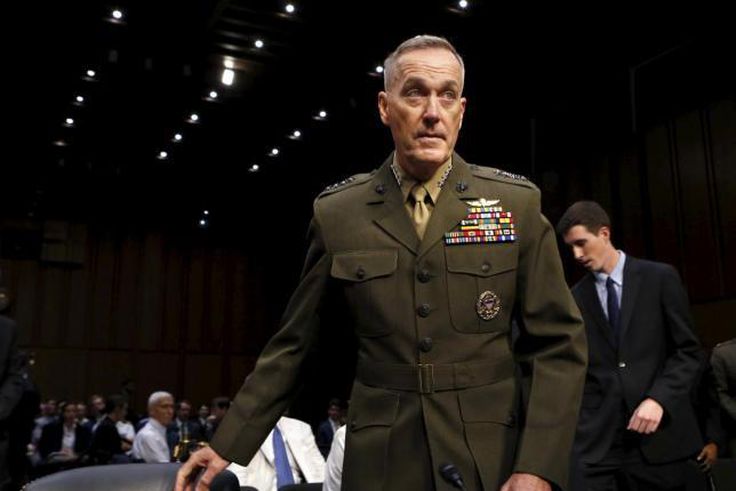 Top U.S. general Dunford arrives