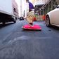 Watch Real life Aladdin glides down the street in a 'flying carpet'