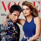 Ben Stiller as Derek Zoolander and Penelope Cruz for Vogue US February 2016 cover