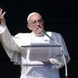 Pope Francis gestures during his Sunday Angelus prayer in Saint Peter's square at the Vatican November 1, 2015. REUTERS/Tony Gentile