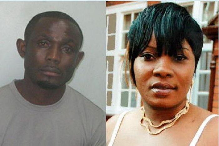 The late Karen Rainford and her husband