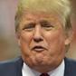 Donald Trump's regular face