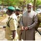 Olisa Metuh arrives Abuja court in handcuffs on January 19, 2016.