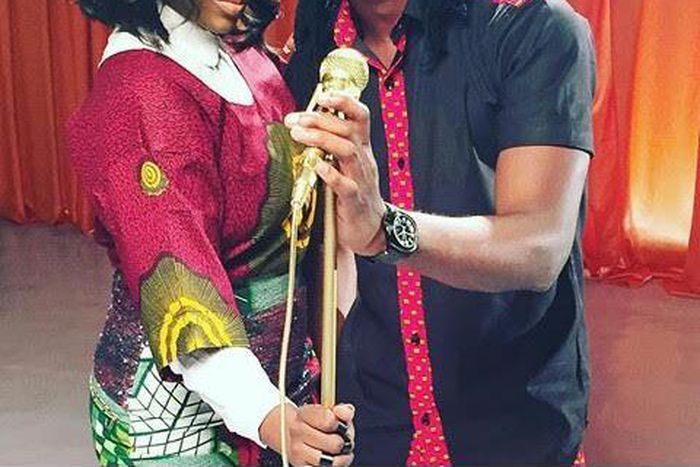 Tiwa Savage and Paul Okoye for family planning campaign titled, Getting together