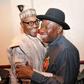 President Muhammadu Buhari and ex-president, Goodluck Jonathan