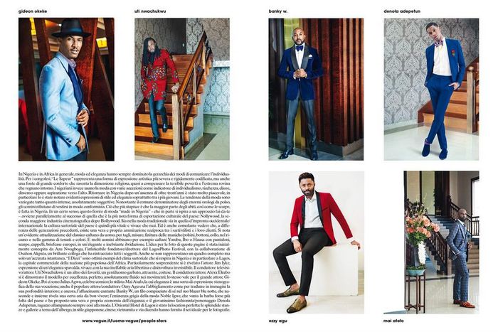 Vogue's best dressed Nigerian men