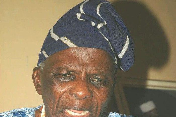 The Olubadan of Ibadan land, Oba Samuel Odulana Odugade.