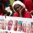 Bring Back Our Girls (BBOG) campaigners look on during a protest procession marking the 500th day since the abduction of girls in Chibok, along a road in Abuja August 27, 2015. REUTERS/Afolabi Sotunde
