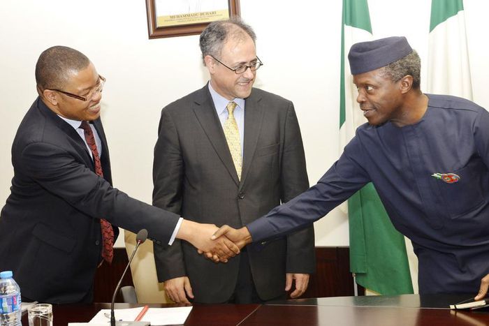 World Bank Executives and Professor Yemi Osinbajo