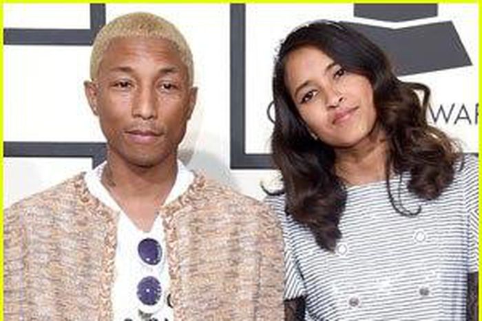 Pharell Williams and Helen Lasichanh