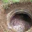 An open Septic tank