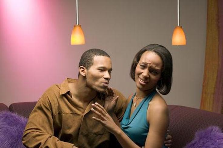 Uninterested lady