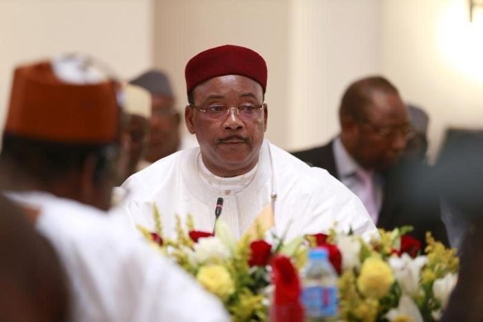 Niger's President Mahamadou Issoufou in a file photo. REUTERS/Afolabi Sotunde