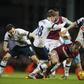 West Ham's Mark Noble in action with Tottenham's Ryan Mason, Tom Carroll and Ben Davies Action Images via Reuters / Andrew Couldridge Livepic