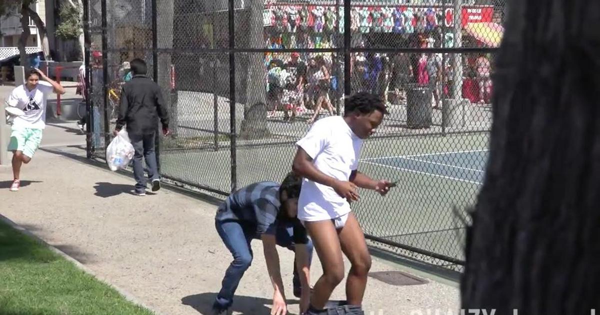 Watch hilarious pulling down people's pant prank | Pulse Nigeria