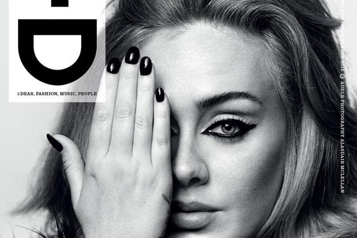 Adele for i-D Magazine Winter 2015 cover