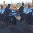 Ogenyi Onazi poses with his Porsche Panamera