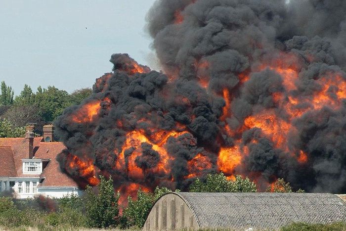 UK police say one dead in aircraft crash believed to be USAF jet