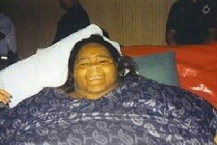 Catrina Raiford before her weight loss