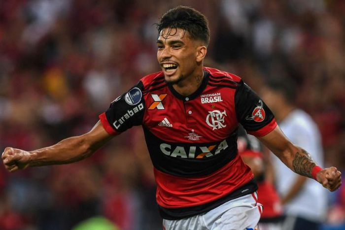Lucas Paqueta, pictured in 2017, will join AC Milan
