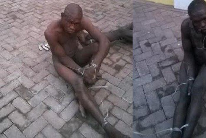 The two thieves, Sunday John and Mohammed Nuhu