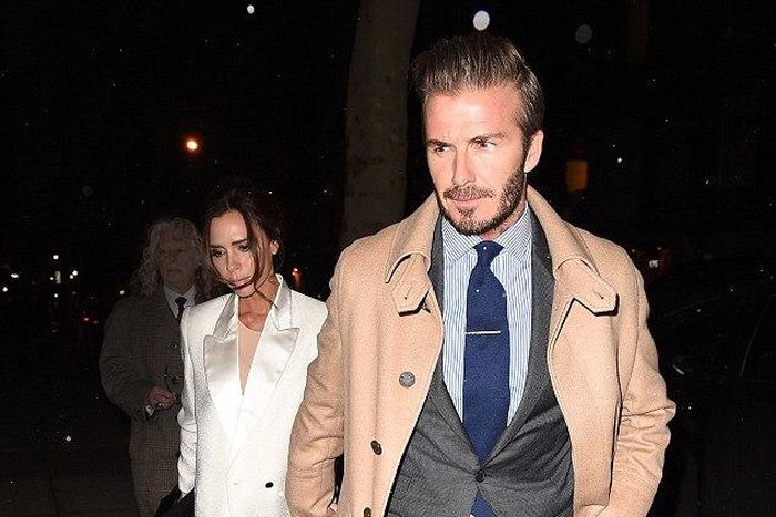 David, Victoria Beckham stepped out for dinner night