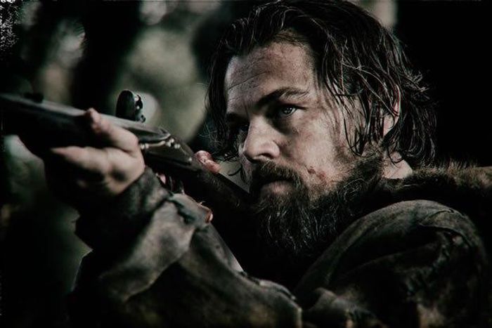 Leonardo DiCaprio in "The Revenant"