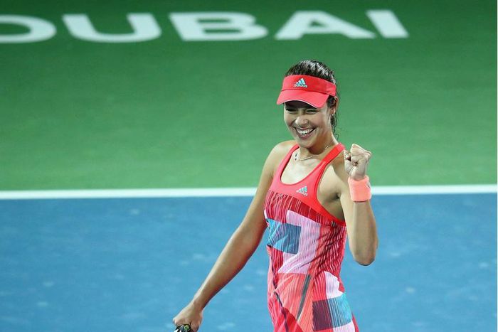 Ana Ivanovic sends Simona Halep packing in Dubai