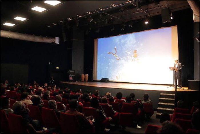 At the 2015 Rencontres du Film Court Madagascar