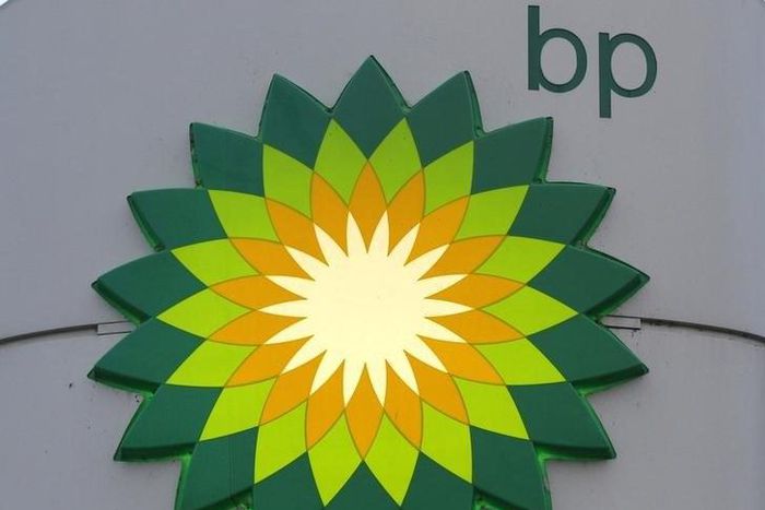 BP logo is seen at a fuel station of British oil company BP in St. Petersburg, October 18, 2012. REUTERS/Alexander Demianchuk/Files