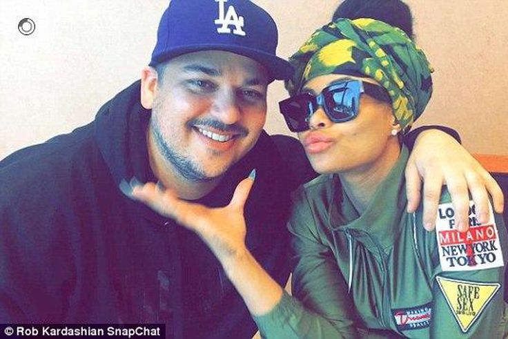 Rob Kardashian and Blac Chyna