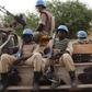 UN peacekeepers from Burkina Faso patrol on election day in Timbuktu July 28, 2013. REUTERS/Joe Penney