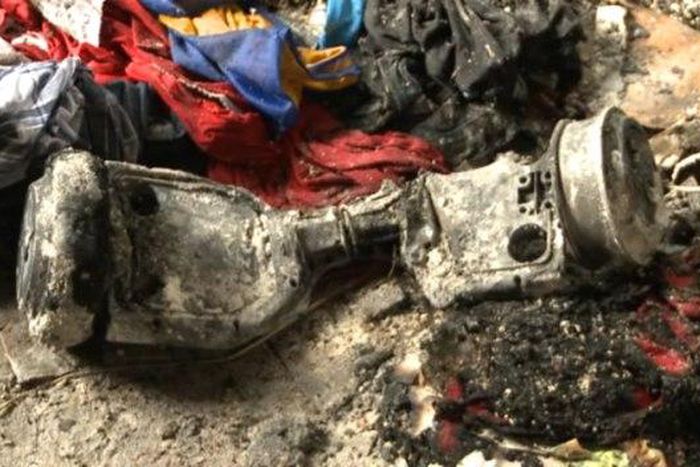 China made Hoverboard explodes, destroys family home
