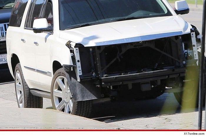 Caitlyn Jenner's SUV involved in car crash
