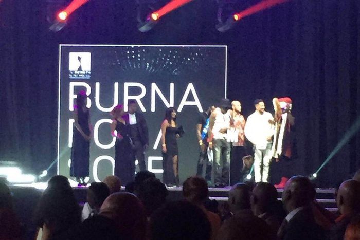 Burna Boy wins One Africa Award at Metro FM awards