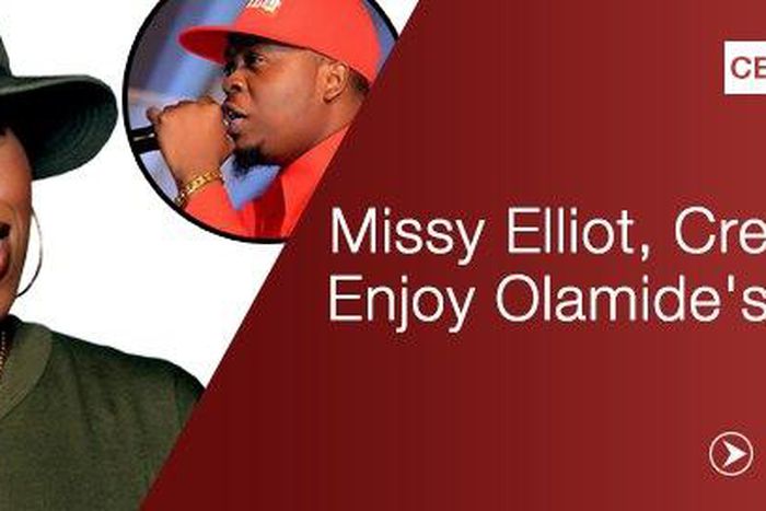 Missy Elliot and crew dances to Olamide