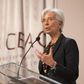 International Monetary Fund Managing Director Christine Lagarde speaks at the Banque Centrale des Etats de Afrique in Dakar  January 30, 2015.   REUTERS/Stephen Jaffe/IMF Staff Photograph Handout via Reuters