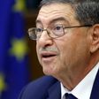 Tunisia's Prime Minister Habib Essid addresses the European Parliament Foreign Affairs Committee in Brussels, Belgium, May 28, 2015.      REUTERS/Francois Lenoir