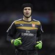 Arsenal's Cech out for a month with calf injury