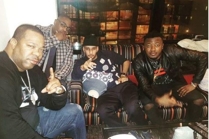 MC Galaxy Busta Rhymes, Swizz Beatz